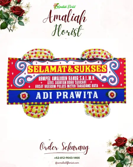 Papan Bunga Ucapan Selamat Watupatok